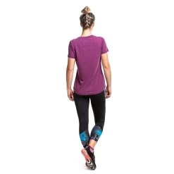 Ronhill Women's Life Satori Crop Leggings Grape Shadow Swirl -Sporty Life Shop rh 006487 womens satory tight rh 0905 grape shadow back 7530