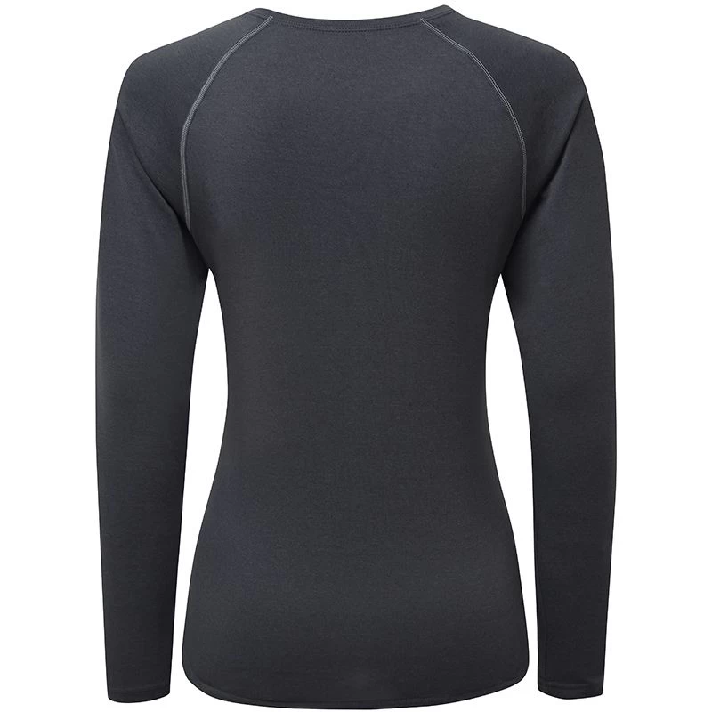 Women's Ronhill Core Long Sleeve T-Shirt Charcoal Marl 4 Women's Ronhill Core Long Sleeve T-Shirt Charcoal Marl - Image 2