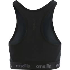 Women's Riley Sports Bra Black -Sporty Life Shop riley168 p elast sports bra blk blk 2