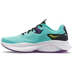 Saucony Women's Guide 15 Running Shoes Cool Mint / Acid