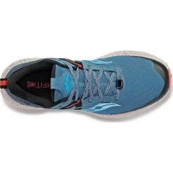 Saucony Women's Ride 15 Trail Runner Shoes Mist / Ember -Sporty Life Shop s10775 31 3