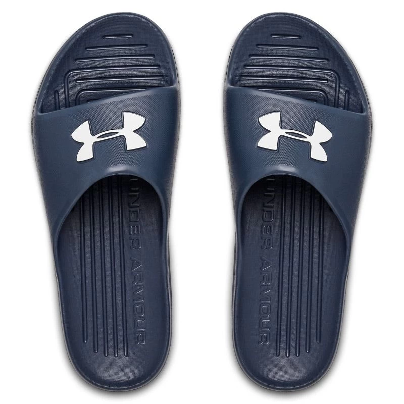 Under Armour Core PTH Sliders Academy / Academy / White 5 Under Armour Core PTH Sliders Academy / Academy / White - Image 3