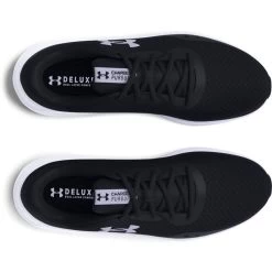 Under Armour Women's Charged Pursuit 3 Running Shoes Black / White -Sporty Life Shop s7.3024889 001 toe