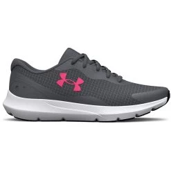 Under Armour Women's Surge 3 Running Shoes Pitch Grey / White / Cerise
