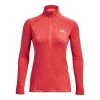 Under Armour Women's Tech™ Twist ½ Zip Beta / Pomegranate / Metallic Silver 1 Under Armour Women's Tech™ Twist ½ Zip Beta / Pomegranate / Metallic Silver -Sporty Life Shop s7.ps1320128 628 hf