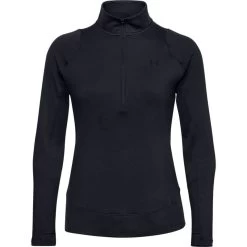 Under Armour Women's Storm Midlayer Half Zip Black / Black -Sporty Life Shop s7.ps1356229 001 hf