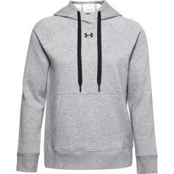 Under Armour Women's UA Rival Fleece HB Hoodie Steel Medium Heather / Black 12 Under Armour Women's UA Rival Fleece HB Hoodie Steel Medium Heather / Black -Sporty Life Shop s7.ps1356317 035 hf