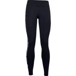 Under Armour Women's UA Favourite Wordmark Leggings Black / White -Sporty Life Shop s7.ps1356403 001 hf
