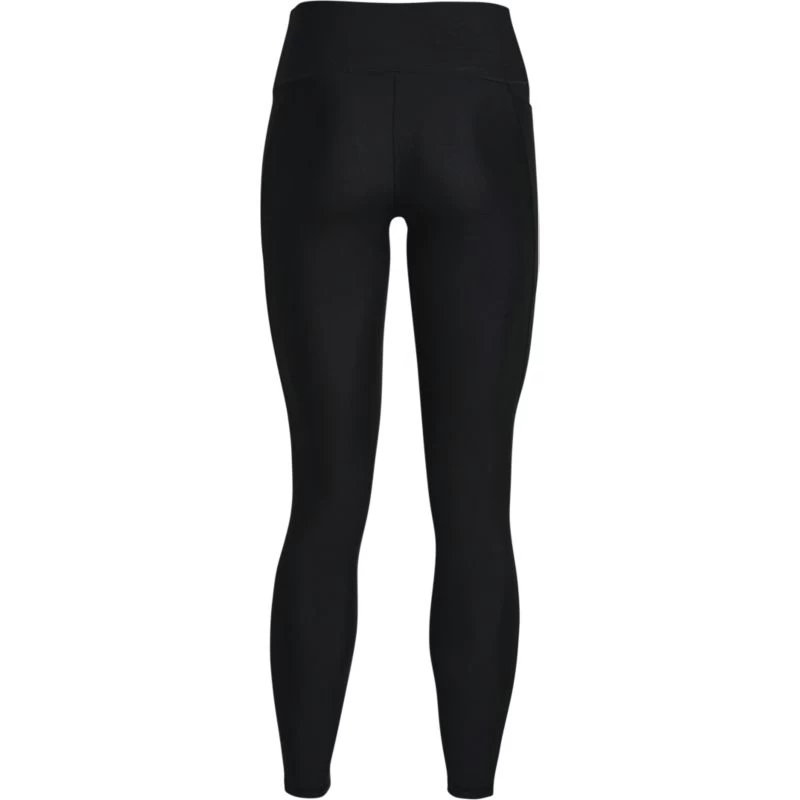 Under Armour Women's HeatGear® Armour High Rise Full Length Leggings Black / White 8 Under Armour Women's HeatGear® Armour High Rise Full Length Leggings Black / White - Image 6