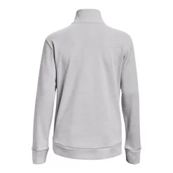 Under Armour Women's Quarter Zip Top Halo Gray Light Heather / Black -Sporty Life Shop s7.ps1373058 014 hb