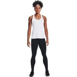 Under Armour Women's UA Favourite Wordmark Leggings Black / Aqua Foam -Sporty Life Shop s7.v5 1356403 003 fsf