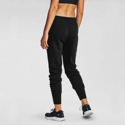 Under Armour Women's Rival Fleece Joggers Black -Sporty Life Shop s7.v5 1356416 001 bc
