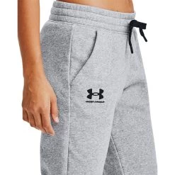 Under Armour Women's Rival Fleece Joggers Grey -Sporty Life Shop s7.v5 1356416 035 sc