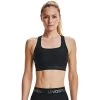 Under Armour Women's Armour Mid Crossback Sports Bra Black / Jet Grey -Sporty Life Shop s7.v5 1361034 001 fc