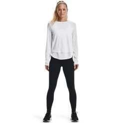 Under Armour Women's UA Motion Full-Length Leggings Black / Jet Grey -Sporty Life Shop s7.v5 1361109 003 fsf