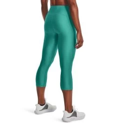 Under Armour Women's HeatGear® Armour No-Slip Waistband Capri Leggings Neptune / Sea Mist -Sporty Life Shop s7.v5 1365334 369 bc