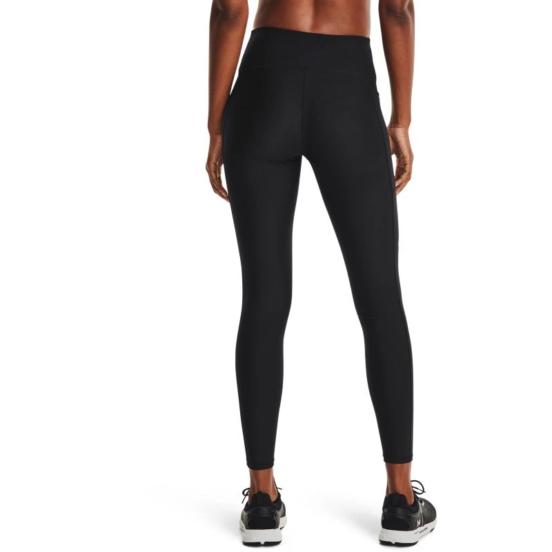 Under Armour Women's HeatGear® Armour High Rise Full Length Leggings Black / White 4 Under Armour Women's HeatGear® Armour High Rise Full Length Leggings Black / White - Image 2