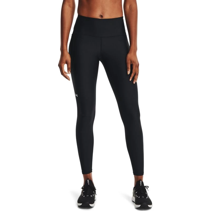 Under Armour Women's HeatGear® Armour High Rise Full Length Leggings Black / White 3 Under Armour Women's HeatGear® Armour High Rise Full Length Leggings Black / White