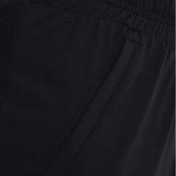 Under Armour Women's HeatGear® Pants Black / Jet Grey -Sporty Life Shop s7.v5 1369385 001 sidedet