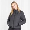 Women's Selena Boxy Puffer Jacket Black / Gold -Sporty Life Shop selena jkt blk