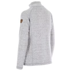Trespass Women's Tenderness Half Zip Fleece Grey Marl 15 Trespass Women's Tenderness Half Zip Fleece Grey Marl -Sporty Life Shop tenderness faflcatr0001 grm b