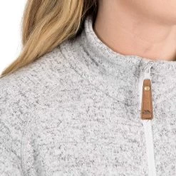 Trespass Women's Tenderness Half Zip Fleece Grey Marl 11 Trespass Women's Tenderness Half Zip Fleece Grey Marl -Sporty Life Shop tenderness faflcatr0001 grm m06