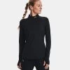 Under Armour Women's UA Qualifier Run 2.0 Half Zip Black / Black / Reflective 1 Under Armour Women's UA Qualifier Run 2.0 Half Zip Black / Black / Reflective -Sporty Life Shop v5 1365632 001 fc
