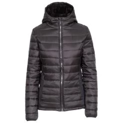 Trespass Women's Valerie Padded Jacket Black -Sporty Life Shop valerie fajkcatr0009 blk a